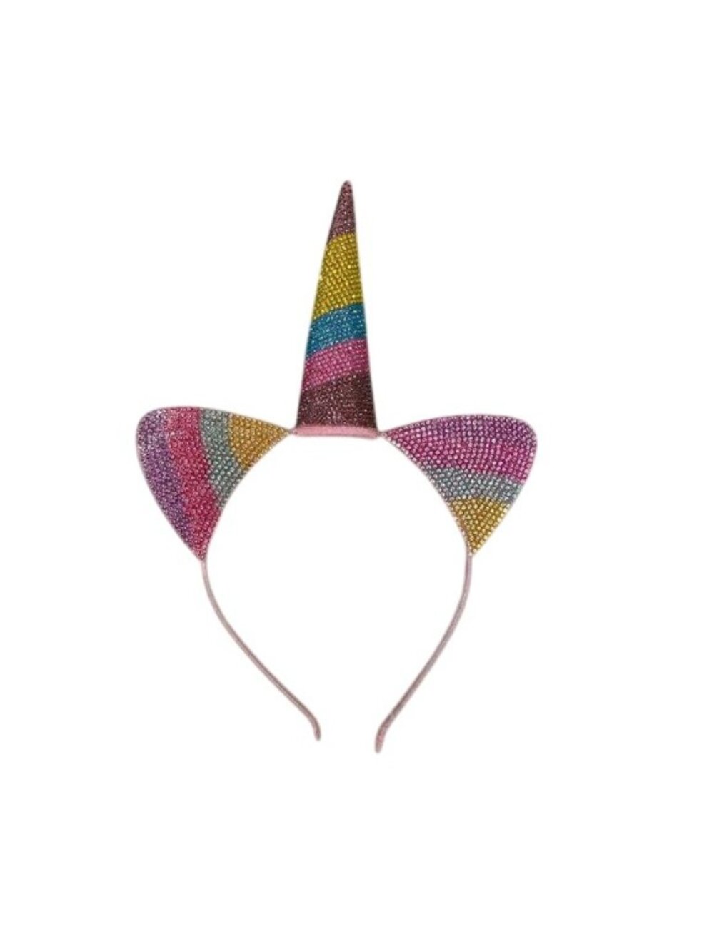 Noir Nordstrom Rainbow Sparkle Unicorn Headband Crystal Adorned